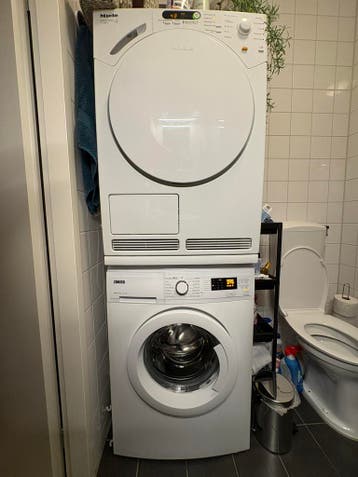 Wasmachine en droger gratis ophalen - Functioneert perfect