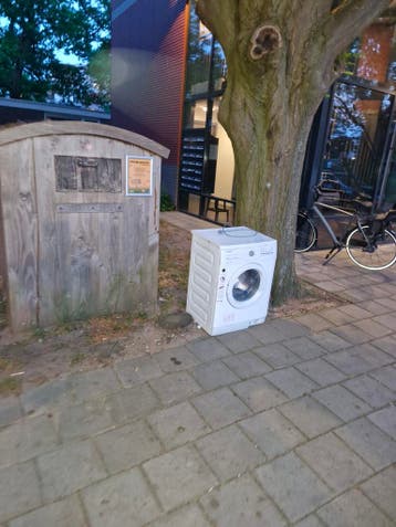 Wasmachine - oud ijzer