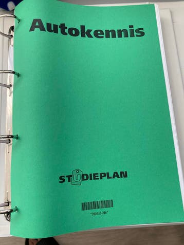 Autokennis Studieplan - Leerstof