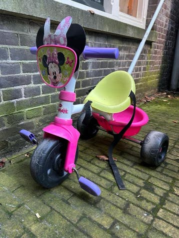 Driewieler met duwstang
