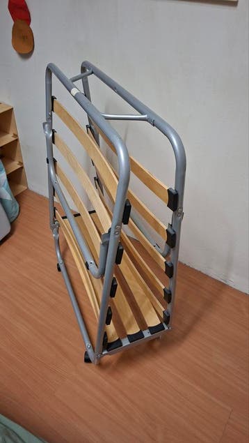 Opvouwbaar bedframe met lattenbodem