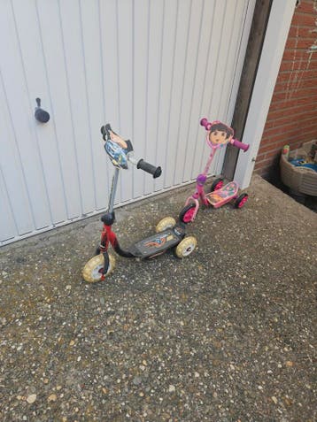 3 wiel stepjes