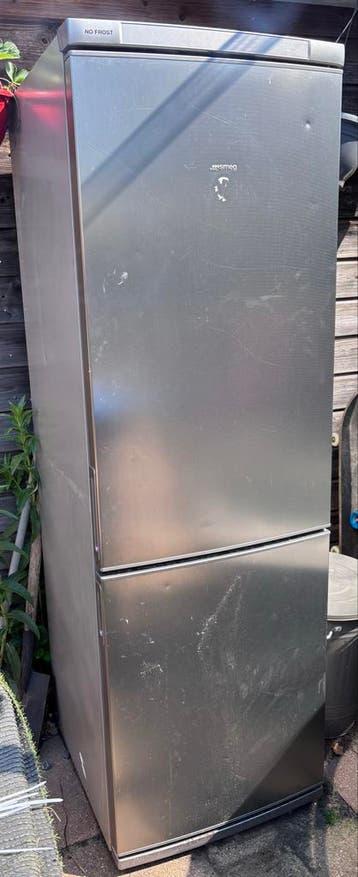 Smeg koelkast met vriesvak - RVS look (defect)