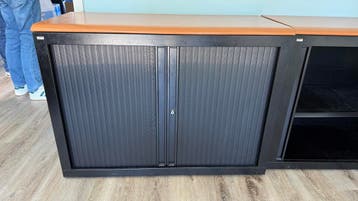 Kast met rolluik, 100x73x47 cm