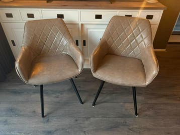 2x eetkamerstoel