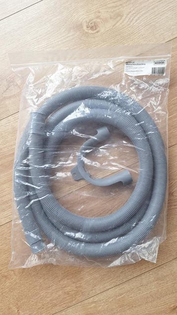 NEDCO Wasmachine Afvoerslang met Bocht - 2.5 meter
