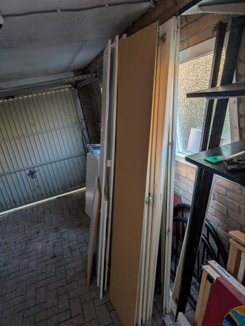 Kledingkast onderdelen - diverse maten en uitvoeringen