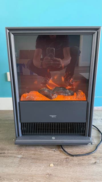 Elektrische kachel met vlameffect - Voltomat Heating