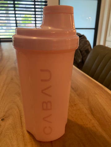 Gratis roze drinkbeker, 750ml