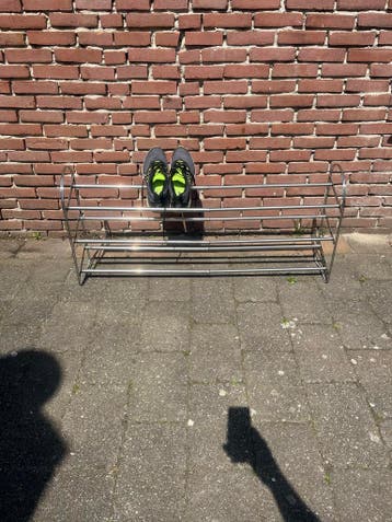 Uitschuifbaar schoenen rek