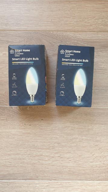 Livarno smart led bulb 2 stuks nieuw