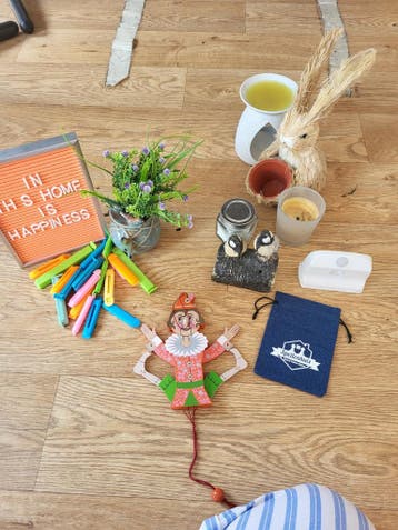 Diverse decoratie en speelgoed set
