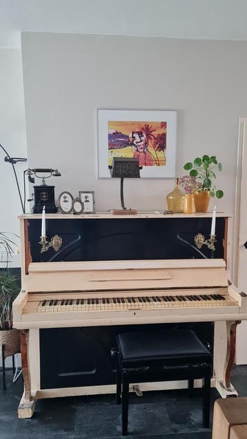 GRATIS werkende piano op te halen