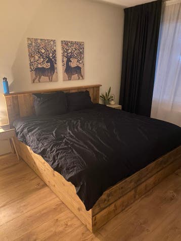 Steigerhout bedframe 180x200