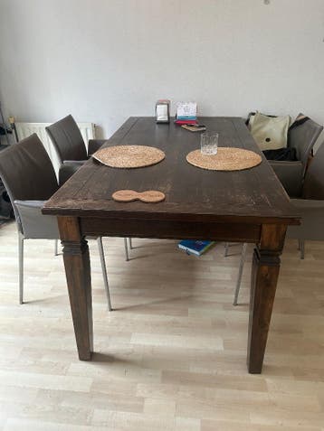 Eettafel 85x165