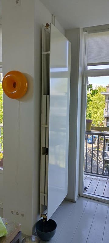 (doorgeroeste) radiator gratis op te halen
