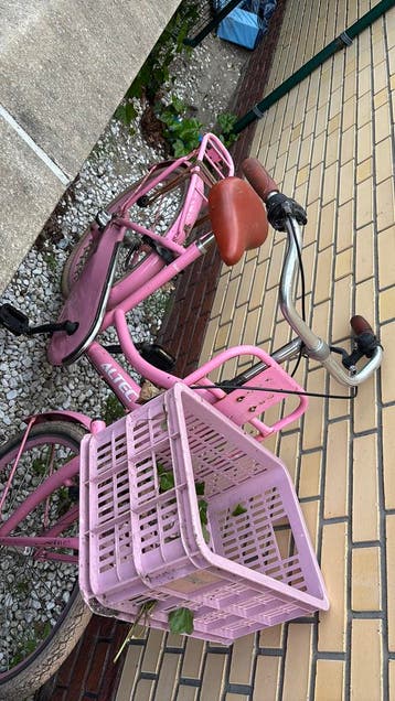 Gratis op  te halen meisjesfiets opknapper