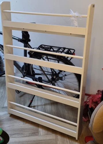 Boekenrek boekenkast kind hout wit GRATIS