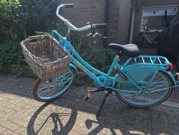 24 inch fiets met terugtraprem en werkende verlichting