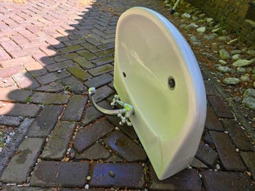 Wastafel vintage 3 stuks, evt. 4