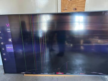 Hisense 100 inch TV - Scherm defect (onderdelen/reparatie)