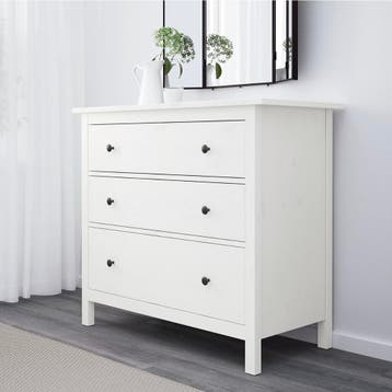 Ikea HEMNES ladekast/commode 108x96x50 - Wit