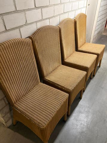4 wood chair