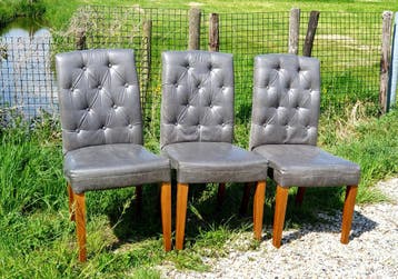 Zes eetkamerstoelen More & More - Gratis af te halen!