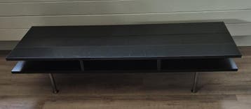tv meubel hoogglans zwart