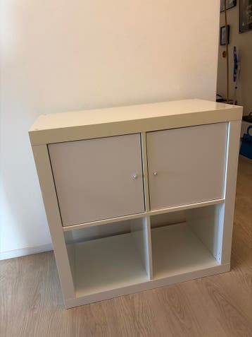 Ikea Kallax kastje met 2 deurtjes - gratis af te halen