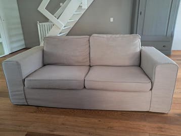 2 stuks landelijke beige banken