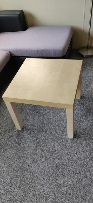 Ikea bijzettafel Lack, 55x55x45