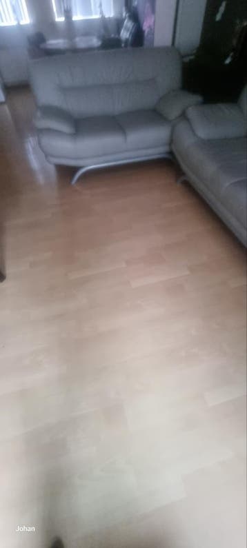 Echt lederen 2 zits.