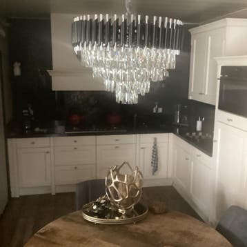 Moderne kristallen lamp