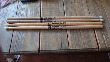 Gratis Drumstokken 2 paar.