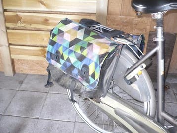 Gratis af te halen dubbele fietstas