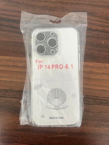 Transparant hoesje voor iPhone 14 Pro