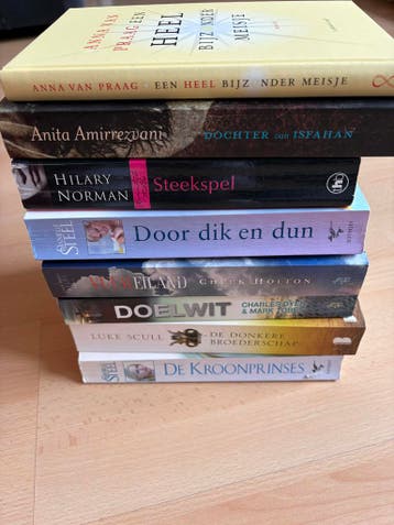 Diverse Boeken: Romans, Thriller’s ,…Collectie