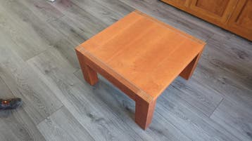 Kersenhouten Salontafel - 70x70cm GRATIS