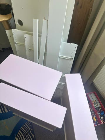 Ikea smastad hoogslaper onderdelen ( bureau)