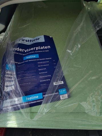 Ondervloerplaten Isoline 120x60 -gratis
