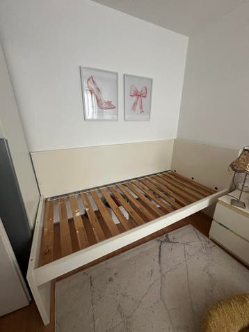 IKEA eenpersoonsbed met lattenbodem