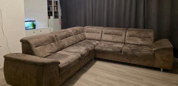 Morgen gratis ophalen! Hoekbank (slaapbank) + tweezits