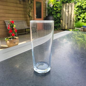 Transparant drinkglas