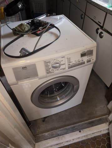 Gratis defecte wasmachine
