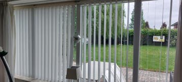 4 lamellen, 175 cm breed, 135 cm hoog - Gratis af te halen
