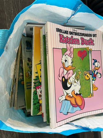Veel donald duck stripboekjes