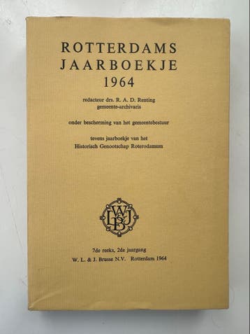 Rotterdams Jaarboekje 1964 - Historisch Genootschap