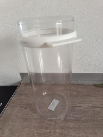 Transparante beschuitbus van mepal