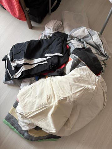Oude matrashoezen dekbedhoezen kussenslopen lakens